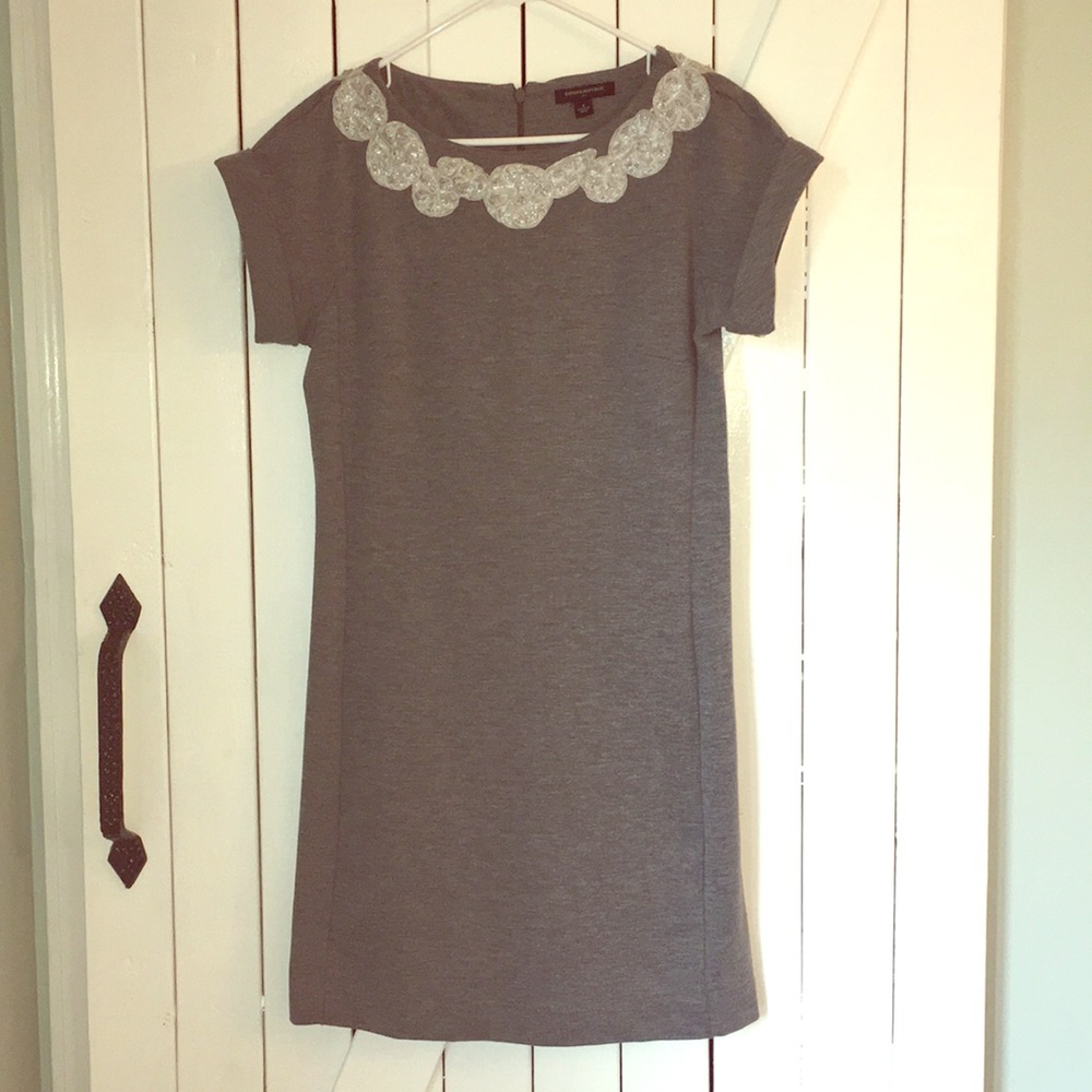 Gray Banana Republic dress, size 8